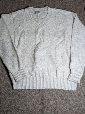 Evolution by Evans Cable Knit Sweater Women XXL